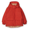 Детская Зимняя Куртка Liewood Paloma Puffer graphic stroke/tuscany rose (Двухсторонняя)